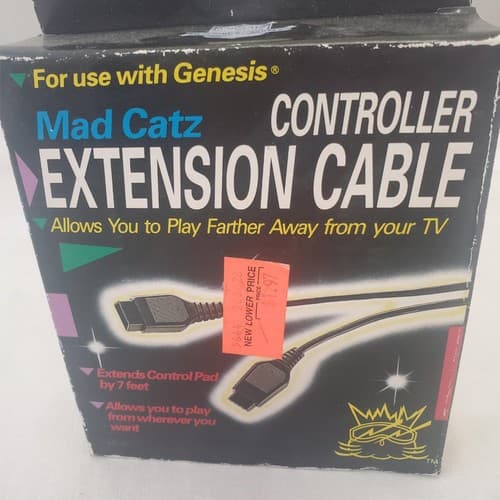 Mad Catz Sega Genesis Controller Extension Cable - Thumbnail 2