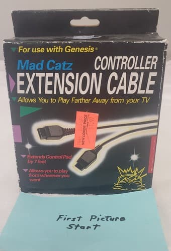 Mad Catz Sega Genesis Controller Extension Cable - Image 1