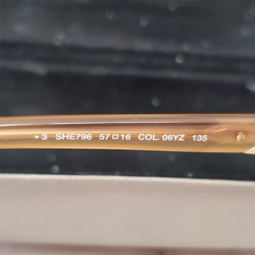 Carolina Herrera She796 Brown Gradient Sunglasses with Case - Thumbnail 5