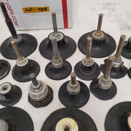 Lot of Assorted Roll Lock Mandrel Sanding Disc Holder LOT-788 - Thumbnail 5