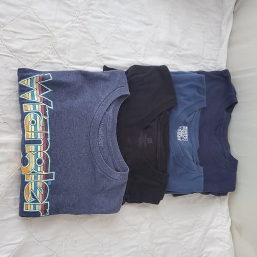 Lot of 4 Assorted Size L Multi Brand Short Sleeve Shirt Mens - Image 1