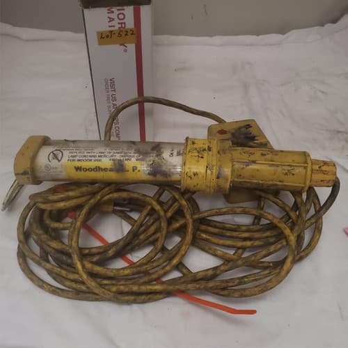 Fluorescent 13W 120V Portable Handheld Work Light LOT-522 - Thumbnail 2