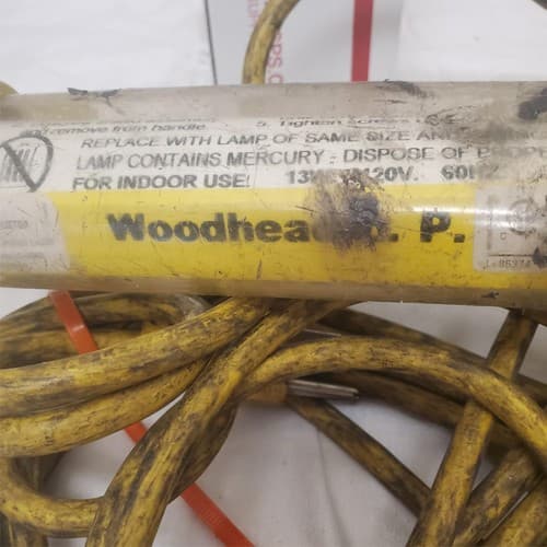 Fluorescent 13W 120V Portable Handheld Work Light LOT-522 - Thumbnail 5