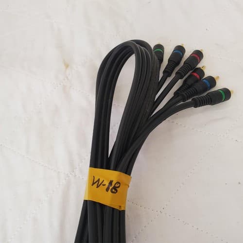 Multi Brand Compatible 3-RCA Component Video/Audio Cable W18 - Thumbnail 3