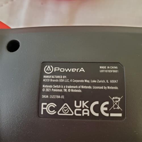 PowerA Pikachu POKEMON Nintendo Switch Controller - Thumbnail 4