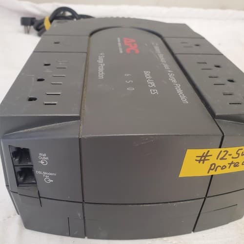 APC Back Up UPS ES 650 120V BE650R Surge Protected #12 (NO BATTERY INCLUDED) - Thumbnail 3