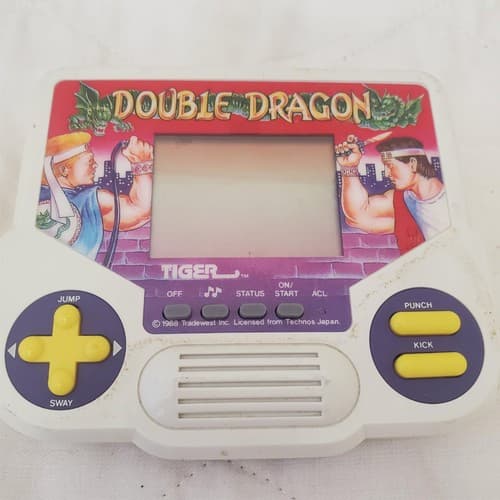 Vintage 1988 Tiger Electronics Double Dragon LCD Video Game - Thumbnail 2