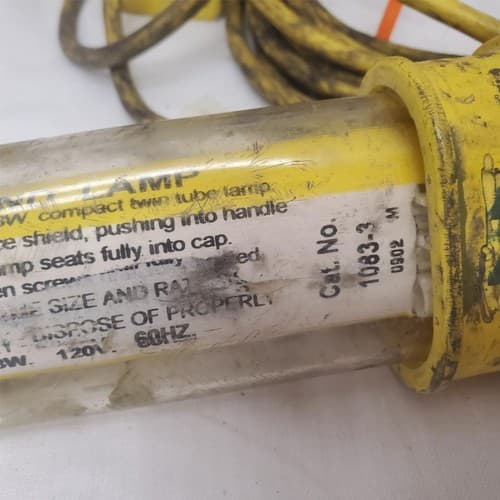 Fluorescent 13W 120V Portable Handheld Work Light LOT-54 - Thumbnail 7