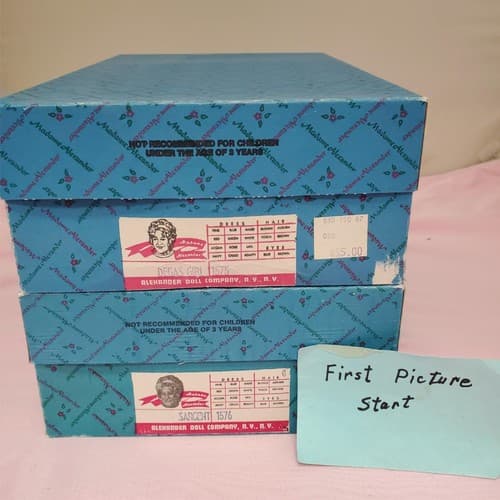 Madame Alexander #1575 Degas Girl #1576 Sargent Dolls Set with Box - Thumbnail 2