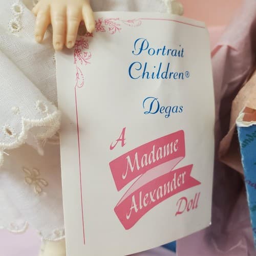 Madame Alexander #1575 Degas Girl #1576 Sargent Dolls Set with Box - Thumbnail 5