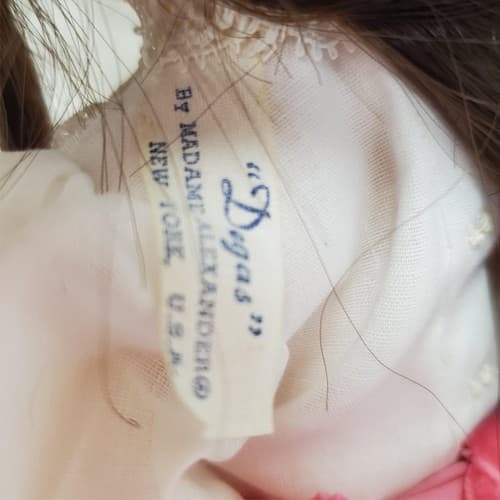 Madame Alexander #1575 Degas Girl #1576 Sargent Dolls Set with Box - Thumbnail 7