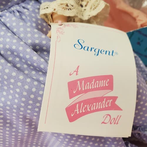 Madame Alexander #1575 Degas Girl #1576 Sargent Dolls Set with Box - Thumbnail 10