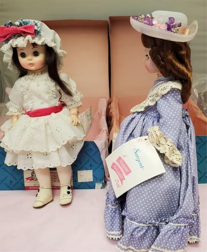 Madame Alexander #1575 Degas Girl #1576 Sargent Dolls Set with Box - Thumbnail 12