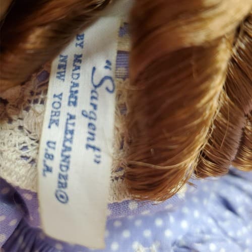 Madame Alexander #1575 Degas Girl #1576 Sargent Dolls Set with Box - Thumbnail 14