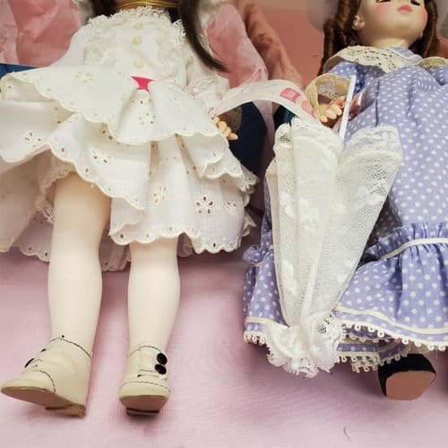 Madame Alexander #1575 Degas Girl #1576 Sargent Dolls Set with Box - Thumbnail 16