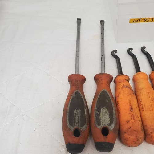 Lot of 5 Matco Pick & Hook Set & Witte Flathead Screwdriver LOT-953 - Thumbnail 5