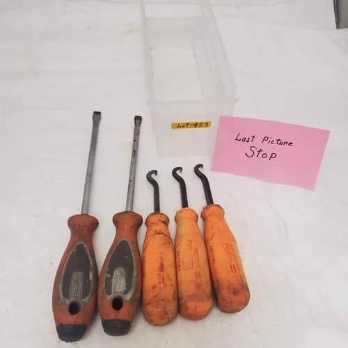 Lot of 5 Matco Pick & Hook Set & Witte Flathead Screwdriver LOT-953 - Thumbnail 8