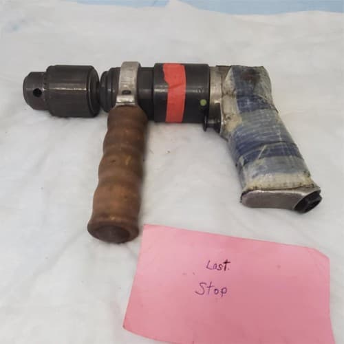 Rockwell 41D107B Pistol Grip Pneumatic Air Drill Air Tool AA-10 - Thumbnail 4