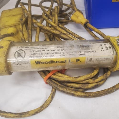 Fluorescent 13W 120V Portable Handheld Work Light LOT-38 - Thumbnail 5