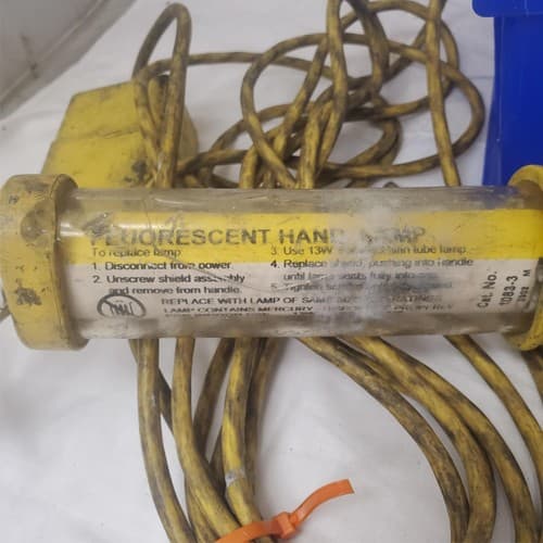 Fluorescent 13W 120V Portable Handheld Work Light LOT-38 - Thumbnail 7