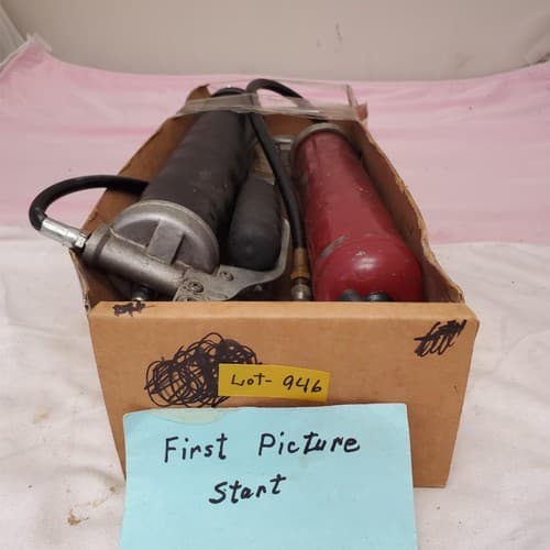 Lot of 2 Pistol Grip Grease Gun Set LOT-946 - Thumbnail 4