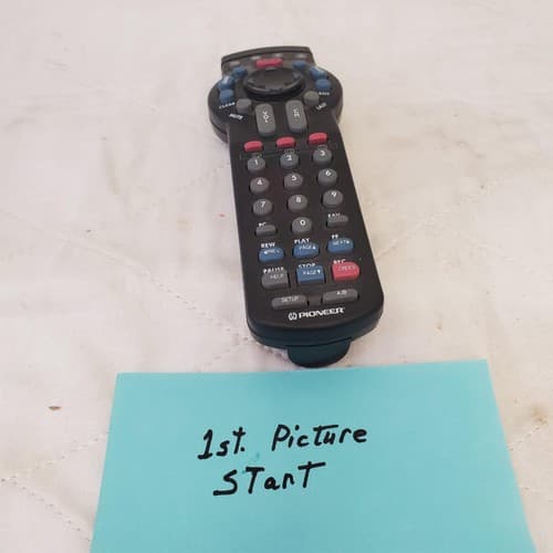 Pioneer Electronic Corp Model BR-300 Beige Remote Control - Image 1