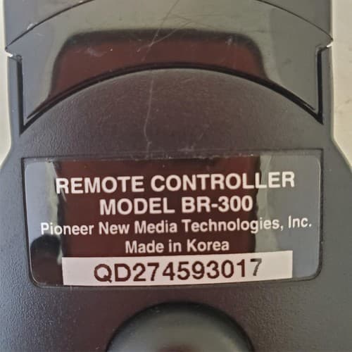 Pioneer Electronic Corp Model BR-300 Beige Remote Control - Thumbnail 4