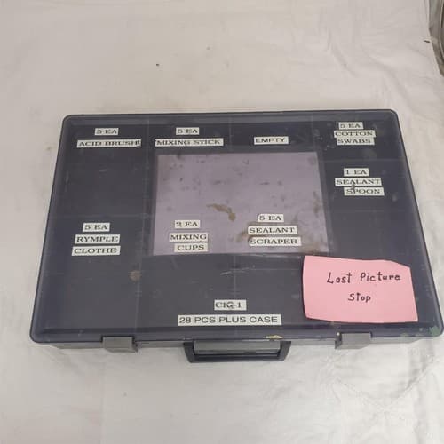 Multi Piece Sealant Application Tools Empty Compartment Box - Thumbnail 5