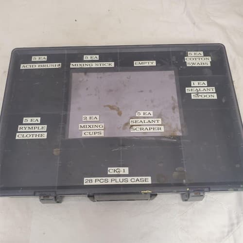 Multi Piece Sealant Application Tools Empty Compartment Box - Thumbnail 3