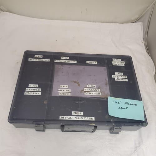 Multi Piece Sealant Application Tools Empty Compartment Box - Thumbnail 2