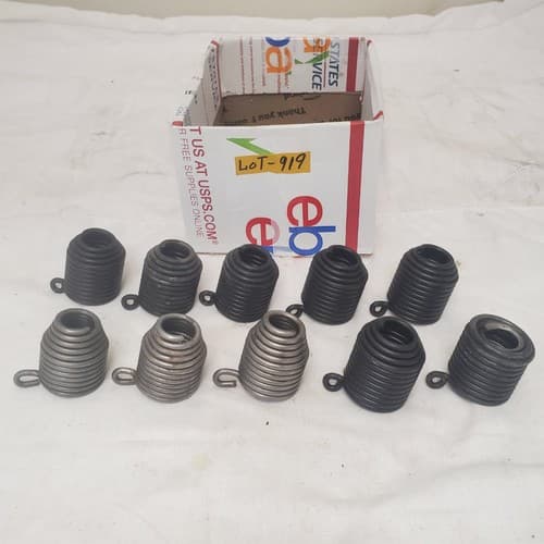 Lot of 10 Beehive Spring Retainers LOT-919 - Image 1