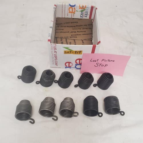 Lot of 10 Beehive Spring Retainers LOT-919 - Thumbnail 5