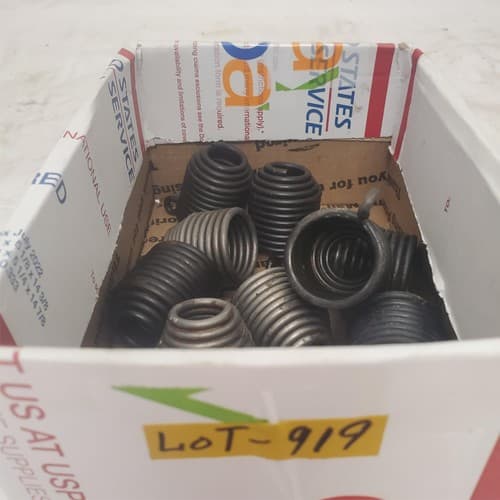 Lot of 10 Beehive Spring Retainers LOT-919 - Thumbnail 3