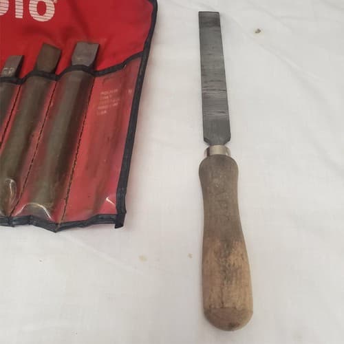Stanley Proto Cold Chisel Set with Flat File LOT-222 - Thumbnail 4