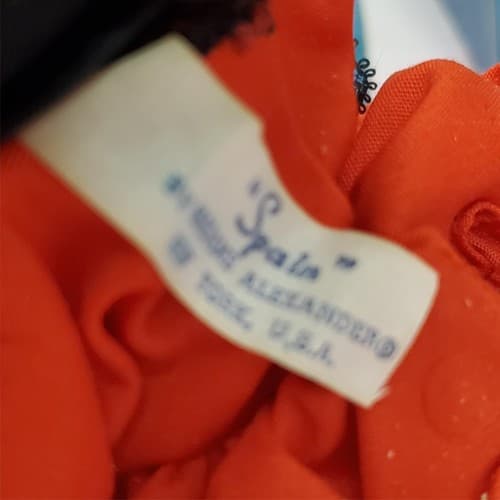 Set Of 5 Madame Alexander Friends From Foreign Lands Collection Dolls - Thumbnail 22