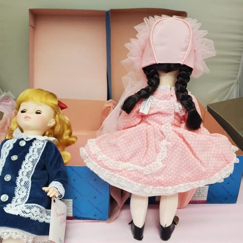 Madame Alexander #1585 Rebecca #1577 Renoir Dolls Set with Box - Thumbnail 16