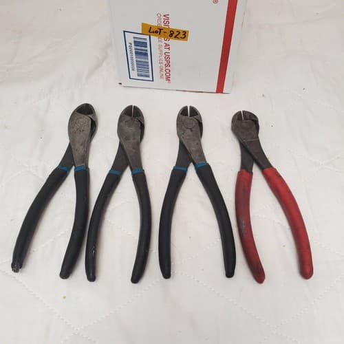 Lot of 4 Assorted Diagonal Cutting Pliers LOT-823 - Image 1