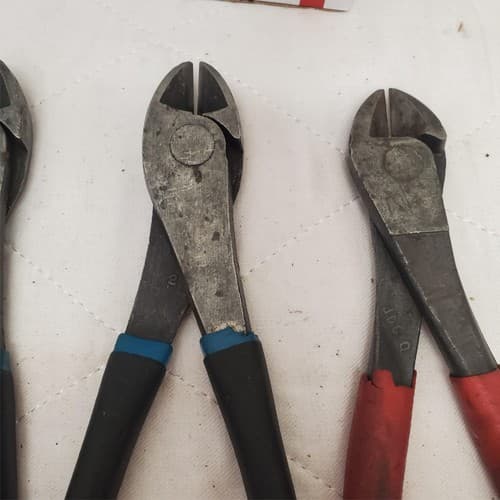 Lot of 4 Assorted Diagonal Cutting Pliers LOT-823 - Thumbnail 6