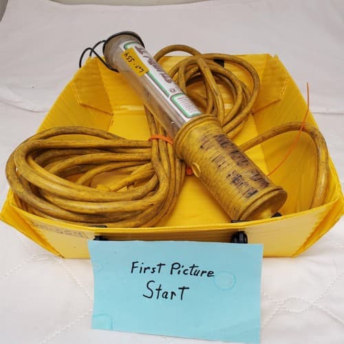 Stewart R Browne Stubby 120V Portable Handheld Work Light LOT-554 - Image 1