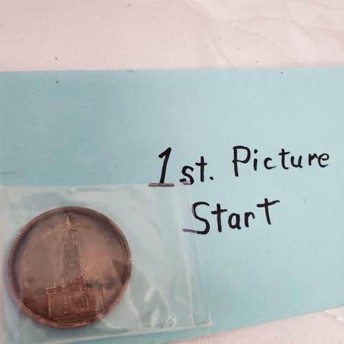 1935 Germany 3 Rd Reich Silver 5 Reichsmark a Km # 83 Ax.F - Image 1