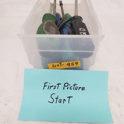 Lot of 7 Assorted Flathead Screwdrivers Set LOT-954 - Thumbnail 3