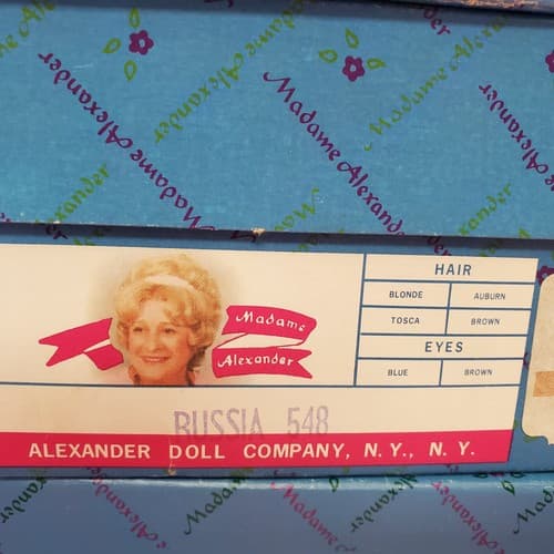 Set Of 5 Vintage Madame Alexander Miniature Showcase Dolls - Thumbnail 4