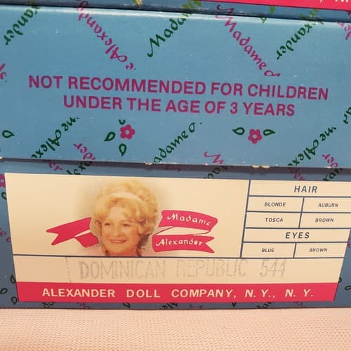 Set Of 5 Vintage Madame Alexander Miniature Showcase Dolls - Thumbnail 3