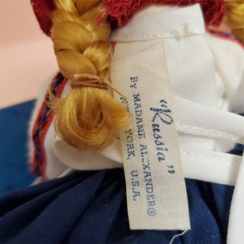 Set Of 5 Vintage Madame Alexander Miniature Showcase Dolls - Thumbnail 14