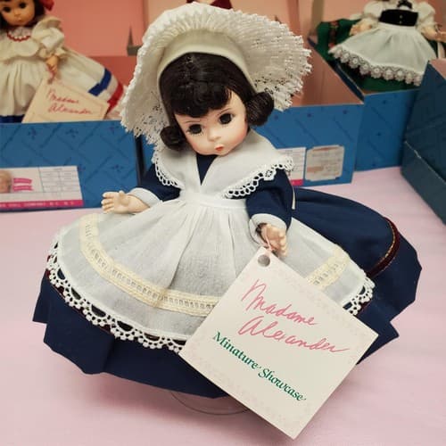 Set Of 5 Vintage Madame Alexander Miniature Showcase Dolls - Thumbnail 21