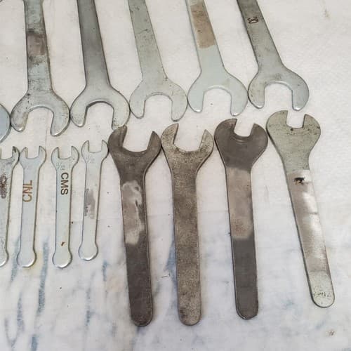 Lot of 36 Assorted Open End Service Wrench & other Wrench Tool LOT 1037 - Thumbnail 6