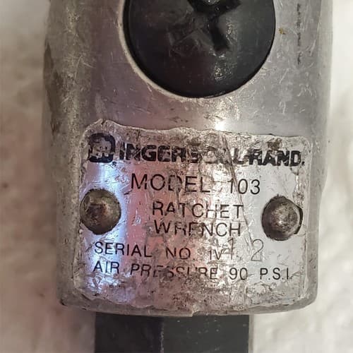 Ingersoll Rand Model 103 Ratchet Wrench AL101 - Thumbnail 4