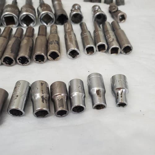 Large Lot of Assorted Mixed Drive Impact Sockets LOT-691 - Thumbnail 5
