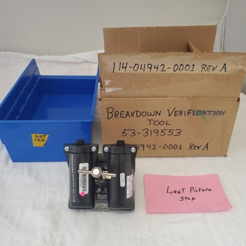 DIT-MCO 005-04706-0002 and 24-4624-3 Dual Gang Receptacle Breakdown Tool LOT-126 - Thumbnail 10