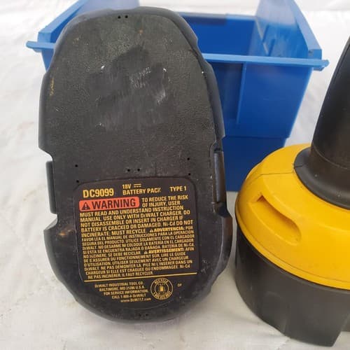 Dewalt 18V XRP DC720 Cordless Drill Driver with Batteries LOT-518 - Thumbnail 8